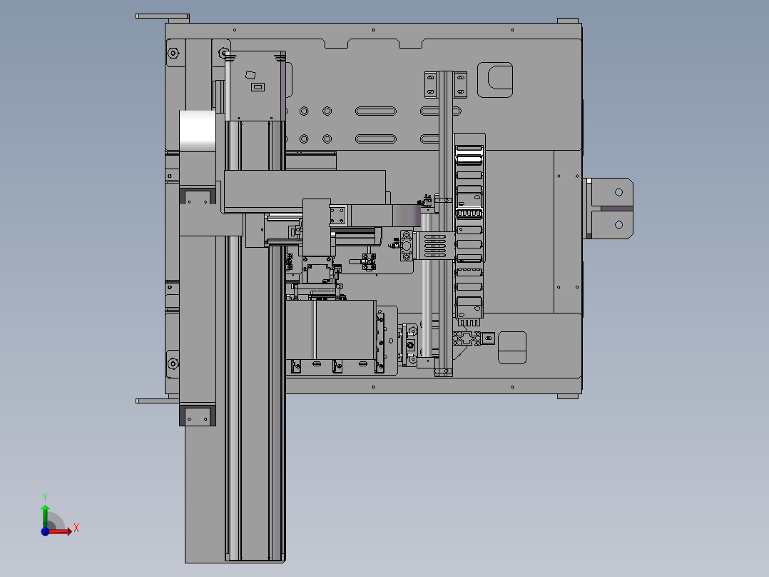 自动取料机前视图