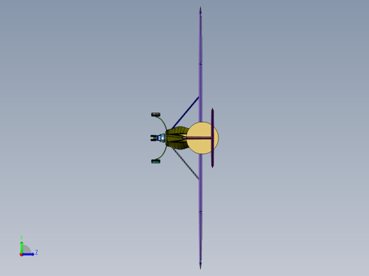 轻型战场监视巡逻飞机左视缩略图