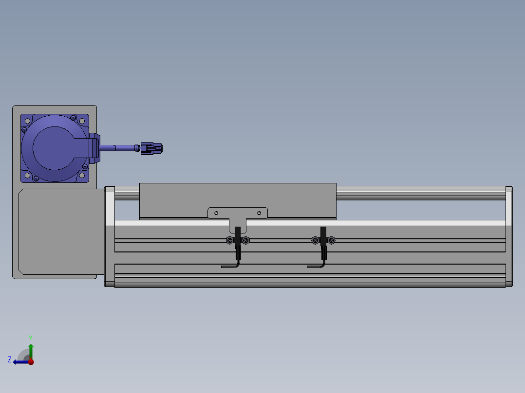精密模组MT220-L150-100-LU-M75-C4右视图