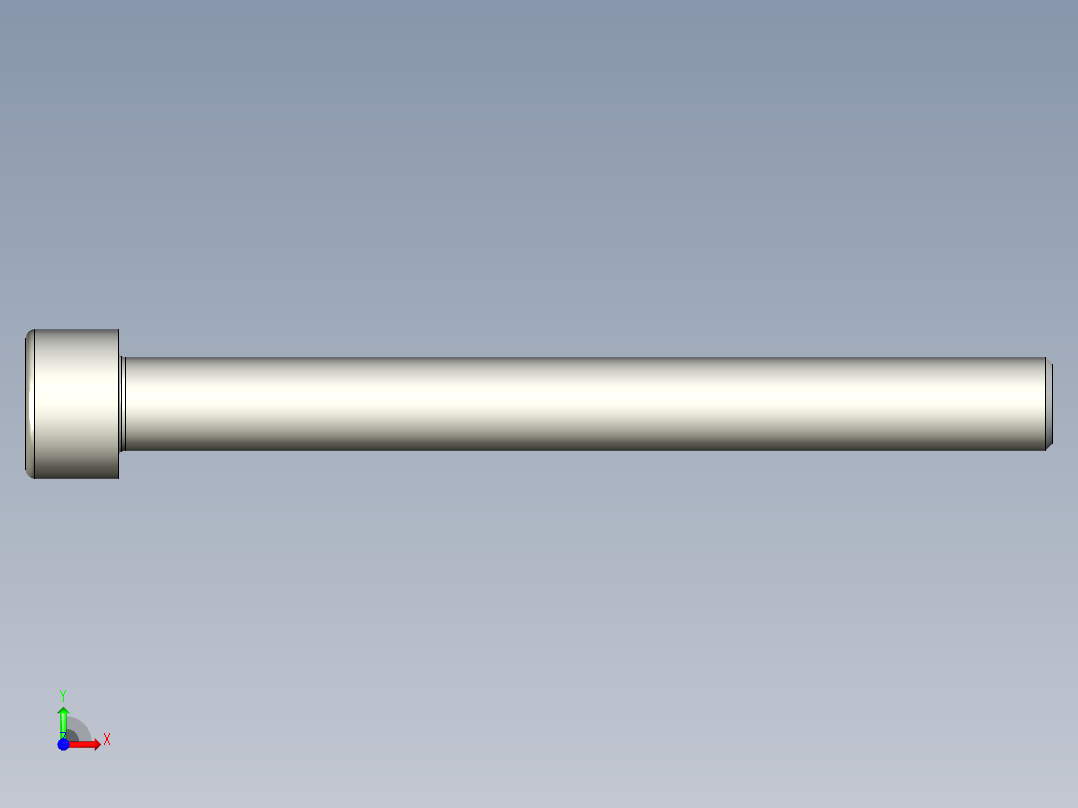 内六角螺钉-BOLT-M20-200-130-20-32-20-R2.stp前视图