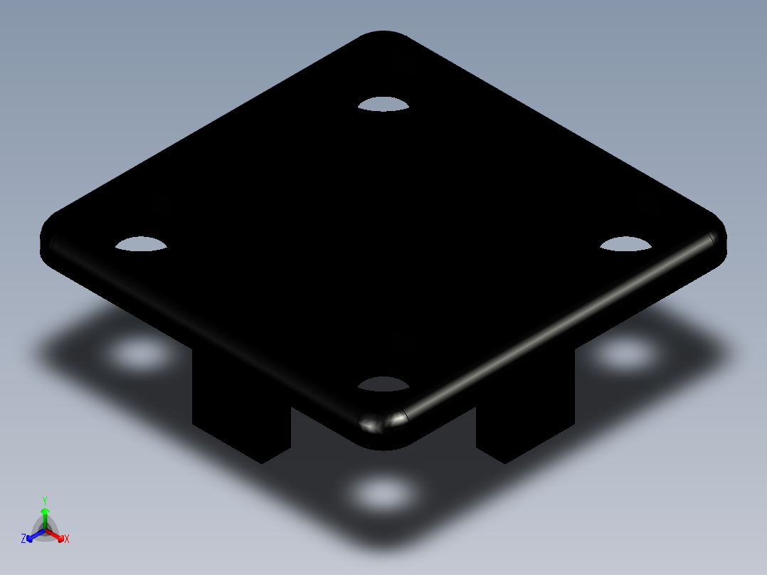 型材-KJN CABLE CONDUIT CAP 40X40 KJN511080