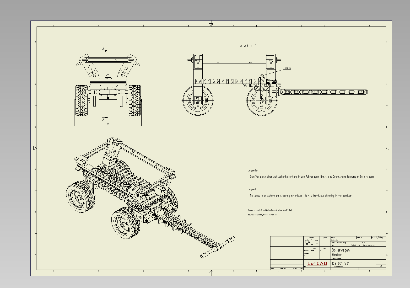 ft-Model 10，手推车乐高