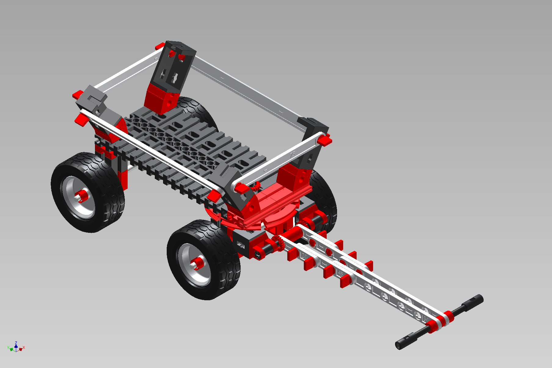 ft-Model 10，手推车乐高