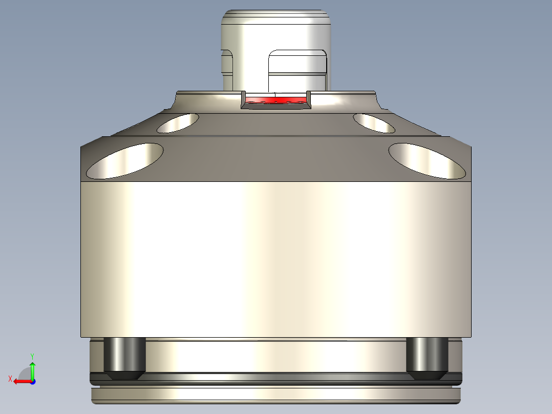 KOSMEKSFA3000-M1N-160多系列多零件图纸模型多系列多零件图纸模型后视图