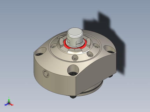 KOSMEKSFA3000-M1N-160多系列多零件图纸模型多系列多零件图纸模型正等轴测缩略图