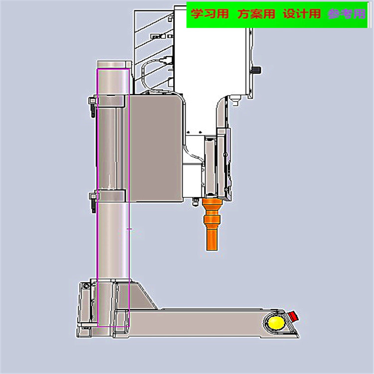 超声波焊接机 自动化设备3D图纸3D模型