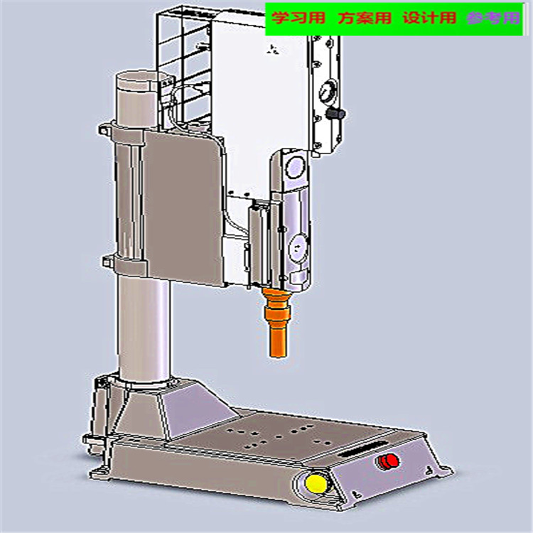 超声波焊接机 自动化设备3D图纸3D模型