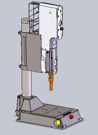 超声波焊接机 自动化设备3D图纸3D模型
