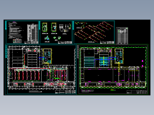 车间空调通风平面图
