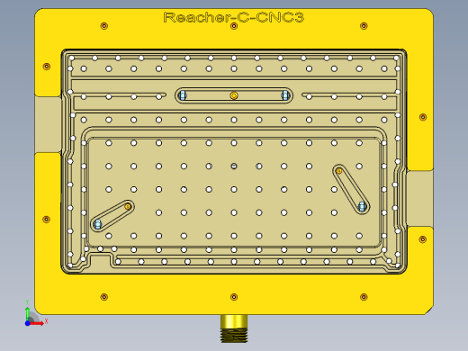 REACHER-C-笔记本CNC工装夹具三维模型CNC3-0912前视缩略图