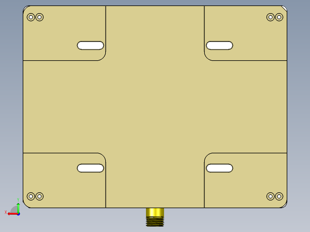 REACHER-C-笔记本CNC工装夹具三维模型CNC3-0912后视图