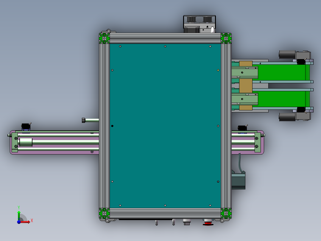 自动振摆检测设备sw16可编辑前视图