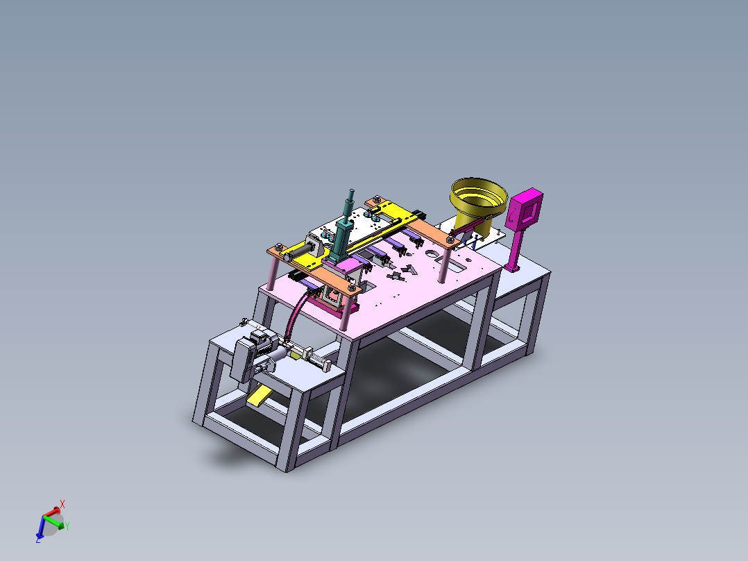 钢套自动钻孔机