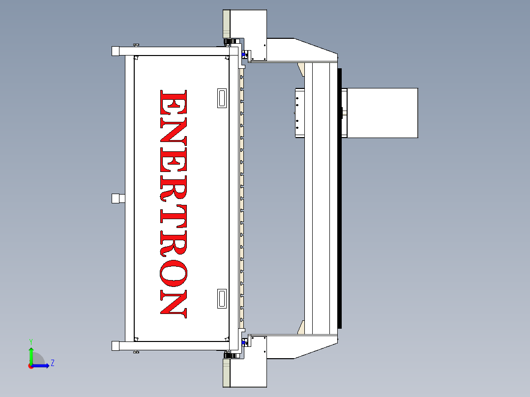 B2004516-数控木工雕刻机左视图