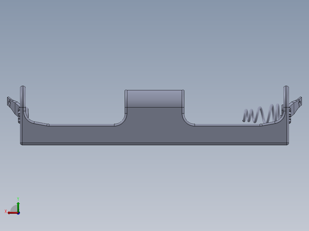 电池仓、电池(46)后视图
