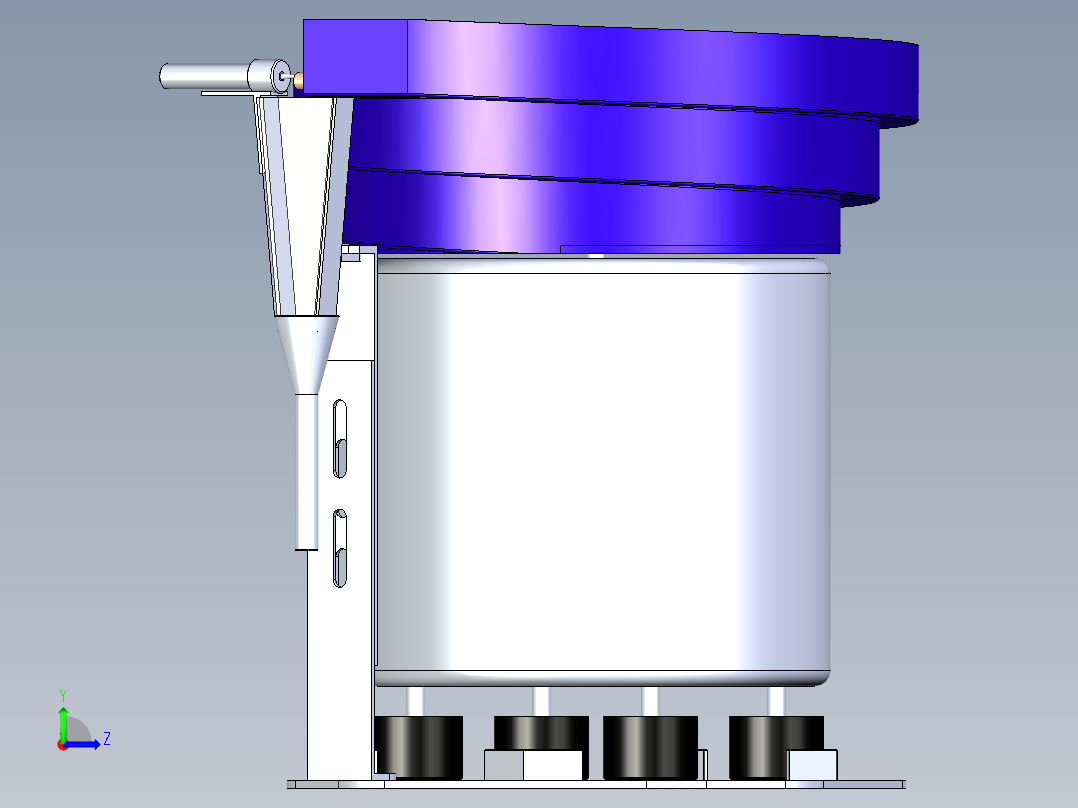 B3003863-振动盘左视图