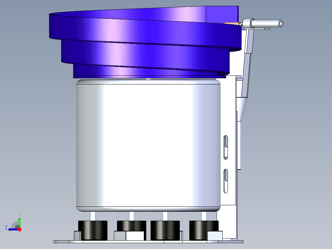 B3003863-振动盘右视图