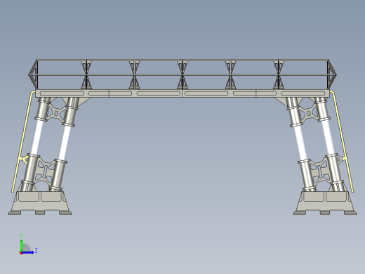 B2004201-X翼吊架左视缩略图