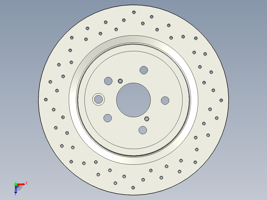 B2005240-雷克萨斯 IS-F 345mm 后制动盘，MK4 Supra 后卡钳座板，和卡宴 18z 后卡钳俯视图