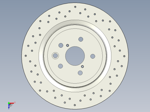 B2005240-雷克萨斯 IS-F 345mm 后制动盘，MK4 Supra 后卡钳座板，和卡宴 18z 后卡钳俯视缩略图