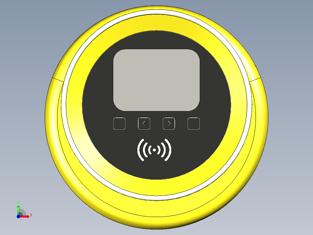 B2005089-射频识别标签前视图