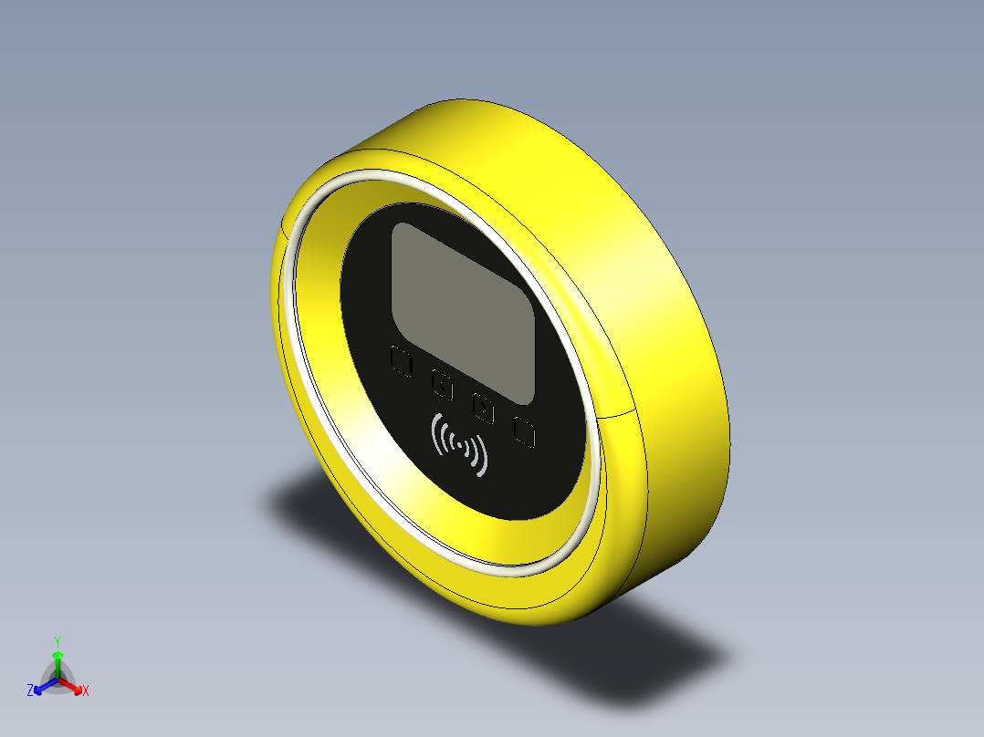 B2005089-射频识别标签正等轴测图