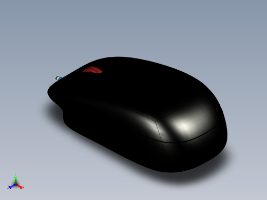 电脑鼠标-1021正等轴测缩略图