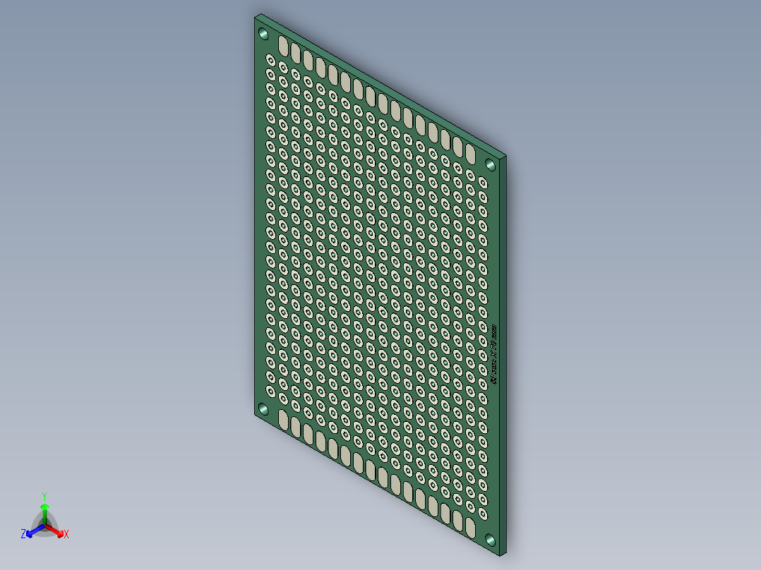 A0003889-参数化原型PCB生成器正等轴测图