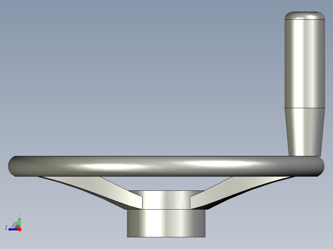 HAM76-D125手轮右视图