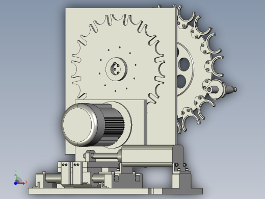 非标钻攻小太阳刀库前视缩略图