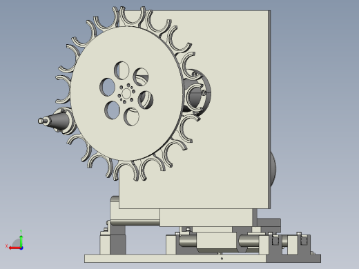 非标钻攻小太阳刀库后视缩略图