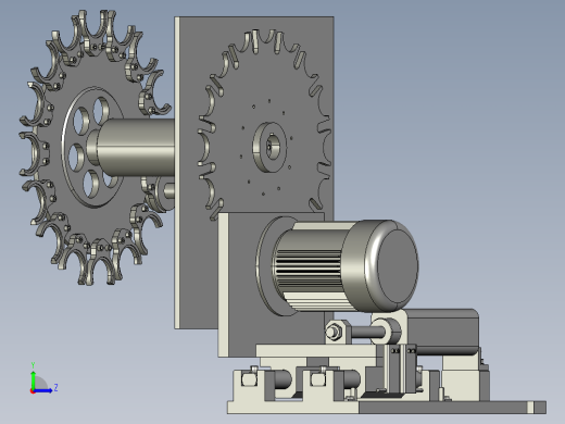 非标钻攻小太阳刀库左视缩略图