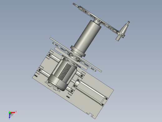 非标钻攻小太阳刀库俯视缩略图