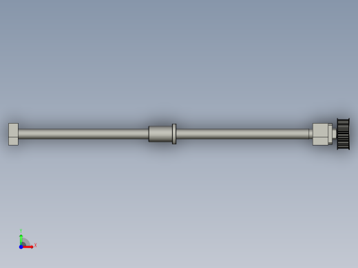 丝杆+固定座-短前视缩略图