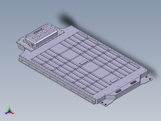 电动汽车电池箱总成设计