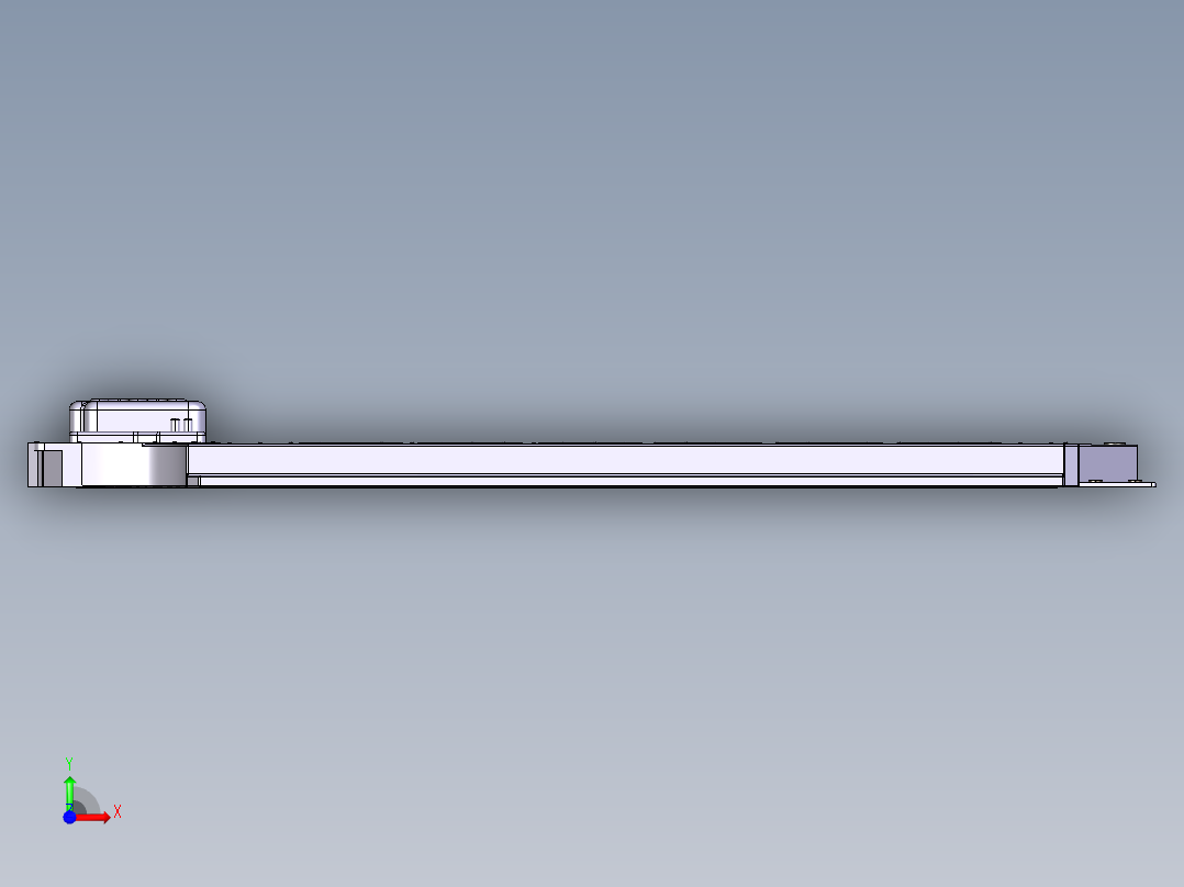 电动汽车电池箱总成设计前视图