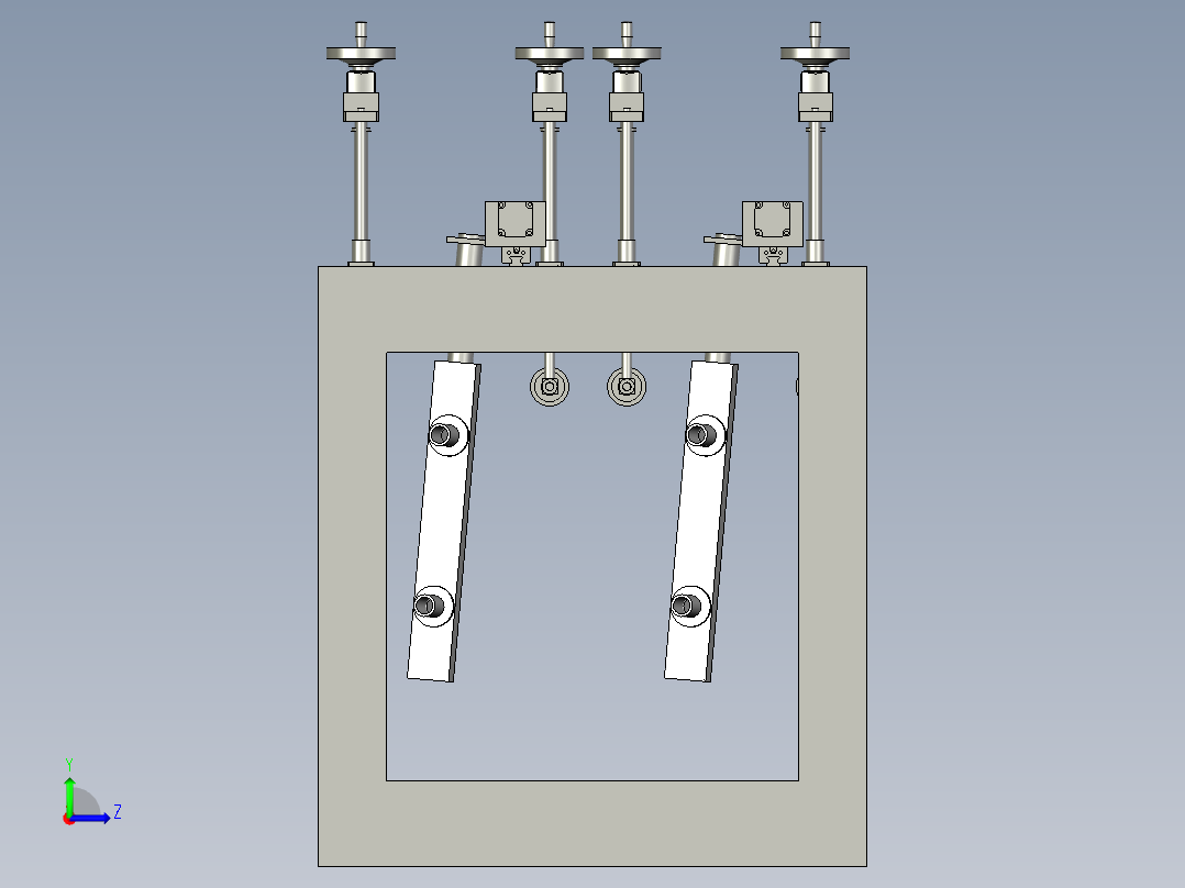 风刀单元左视图