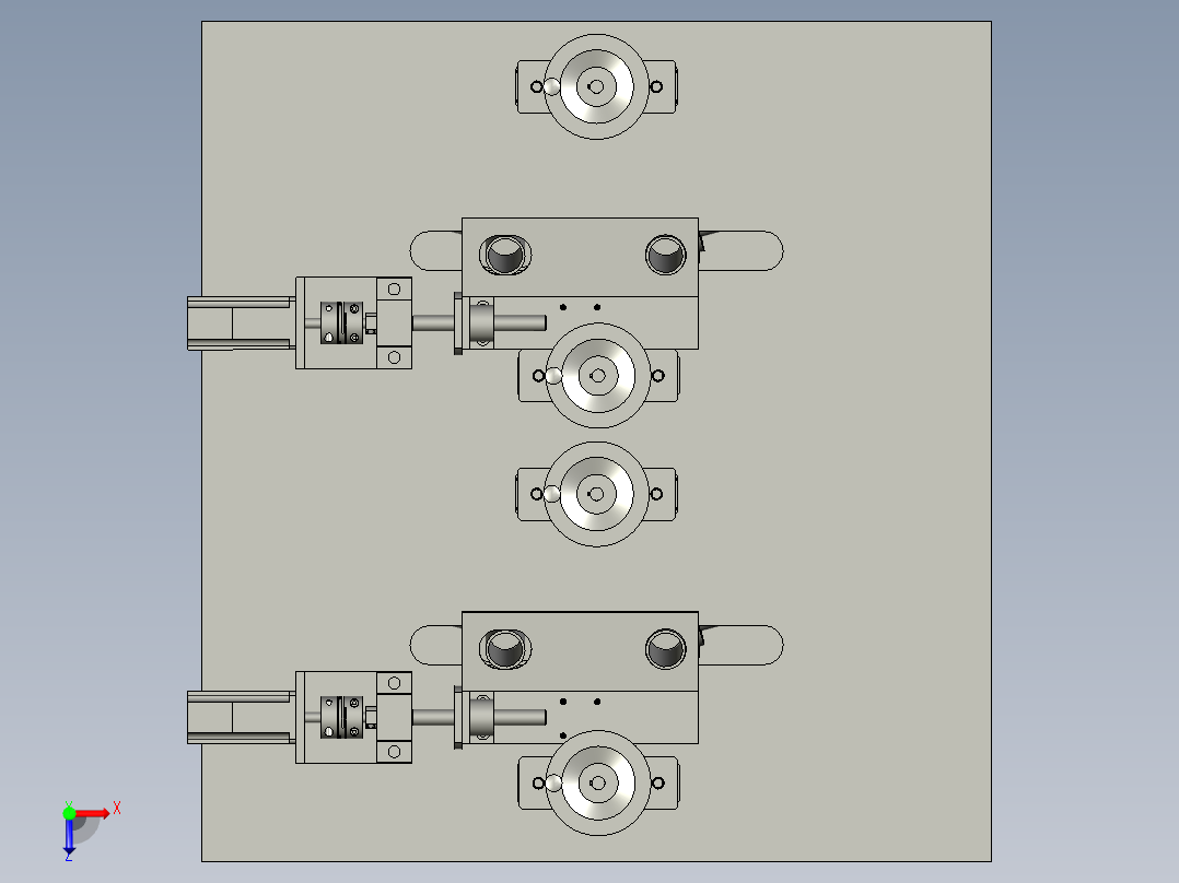 风刀单元俯视图