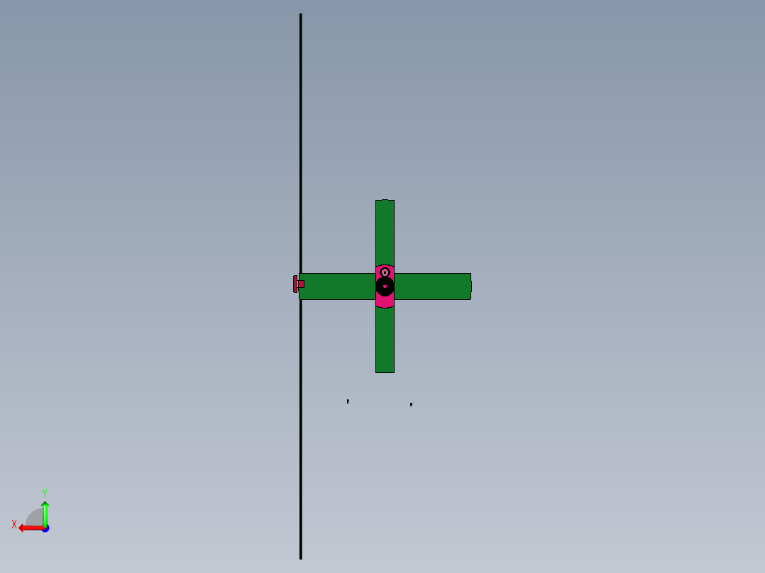 可灵活展开的光伏小车后视图