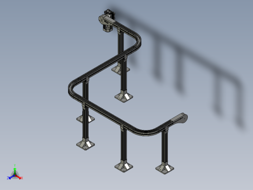 柔性链板线不锈钢耐磨快递