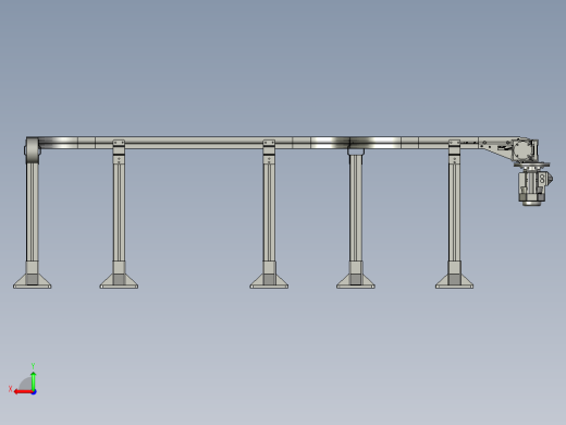 柔性链板线不锈钢耐磨快递后视缩略图