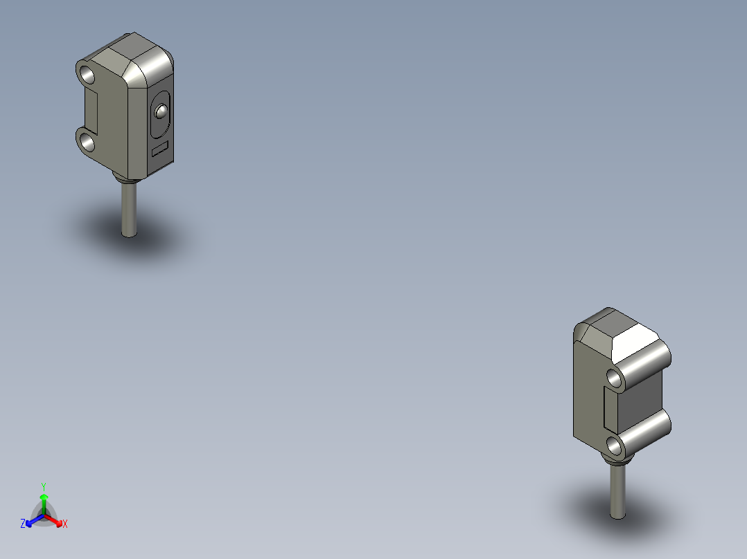 对射光电对装-E3T-ST12_75主视图