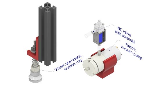 Arduino机器人吸盘套件，带真空泵缩略图