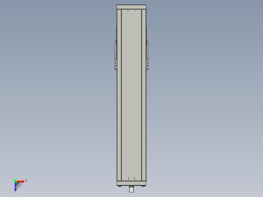 多工位转换式自动砌砖设备俯视图