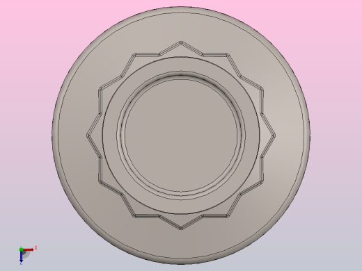 M8 × 40 12点法兰螺钉俯视缩略图