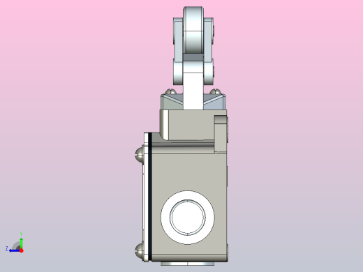 YBLX-P1_100_1E行程开关三维模型202108右视缩略图