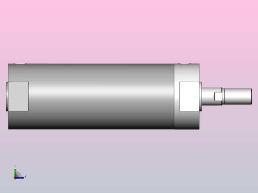 气缸CG1BN80-150左视缩略图