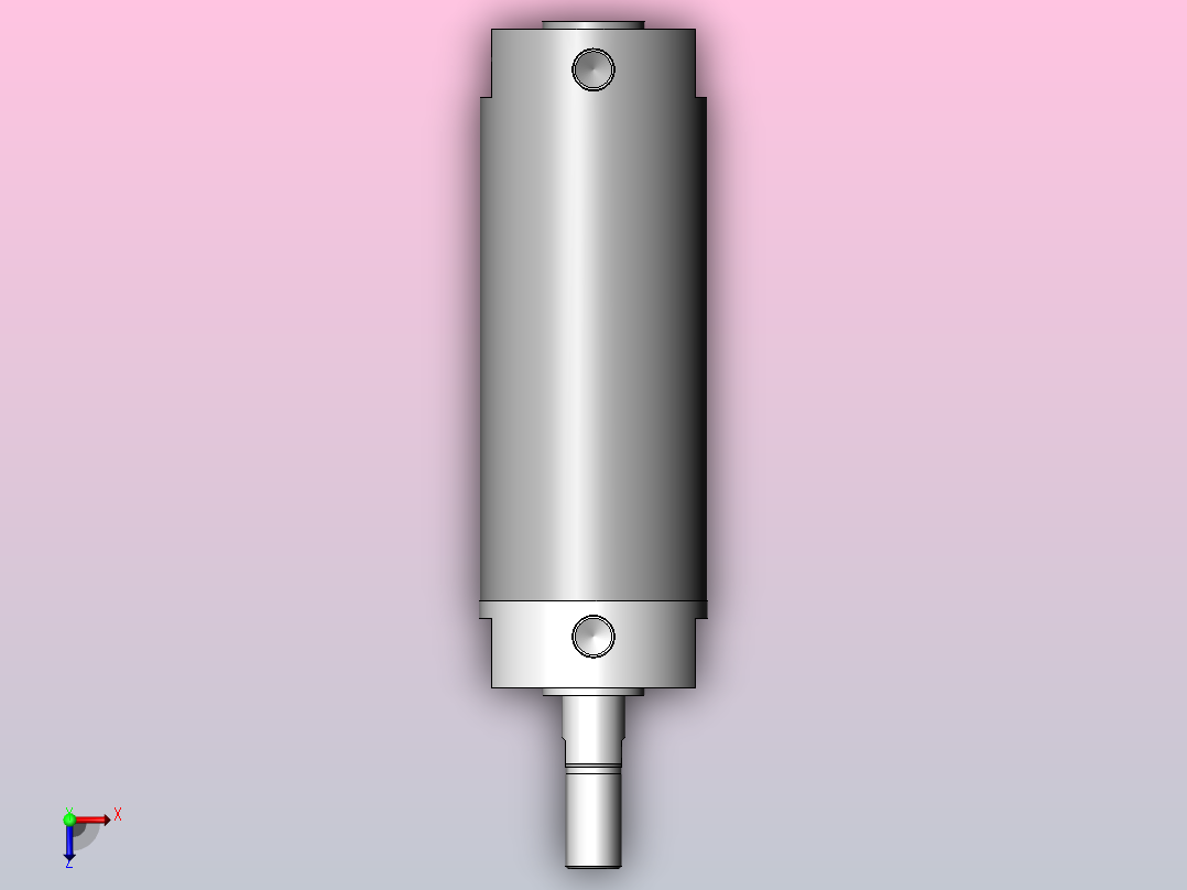 气缸CG1BN80-150俯视图