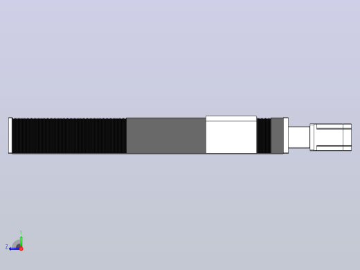 DMSF170-TCR风琴罩丝杆模组直线模组（电机直连）[DMSF170-L05S500-DT400-A2U-TCR-P5]右视缩略图