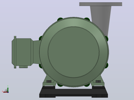 CQB型法兰式氟塑料合金磁力泵[CQB50-32-125F]后视缩略图